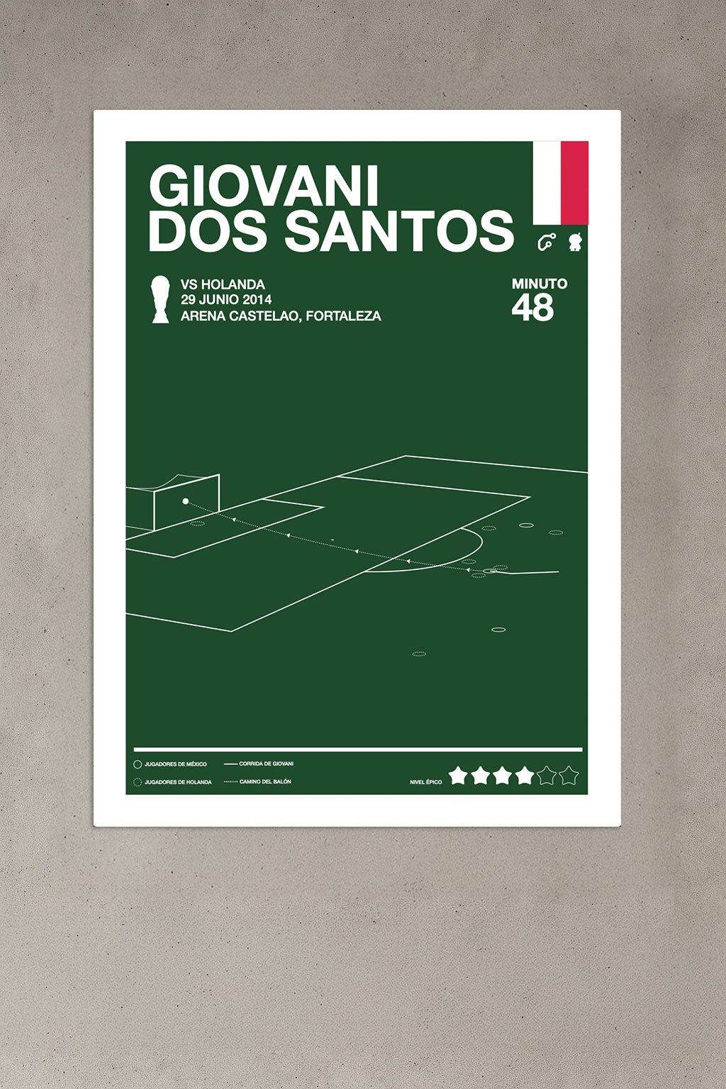 Gol de Giovani Dos Santos en Brasil 2014
