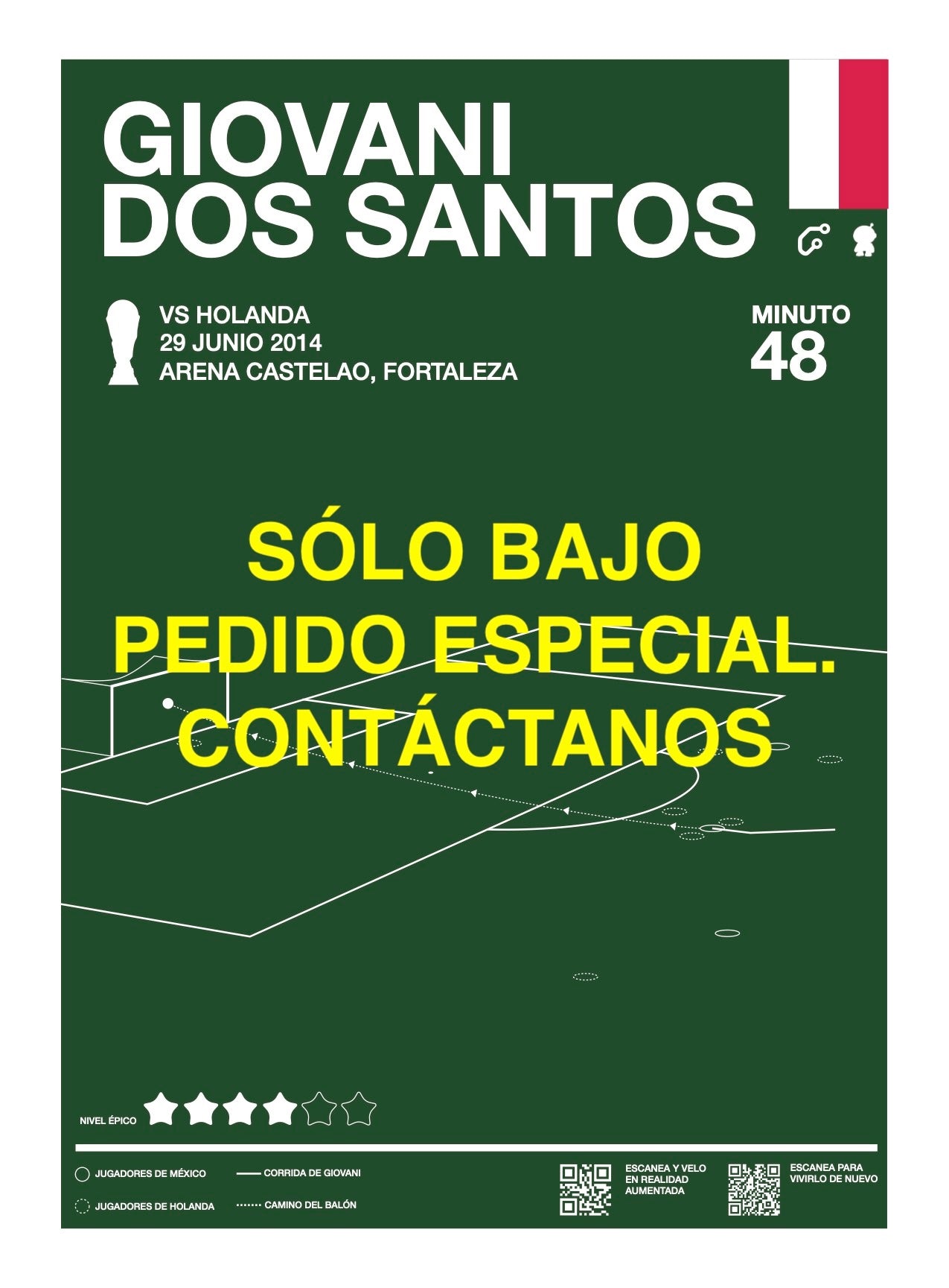 Gol de Giovani Dos Santos en Brasil 2014