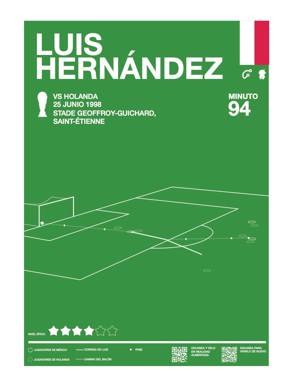 Gol de Luis Hernandez en Francia 1998