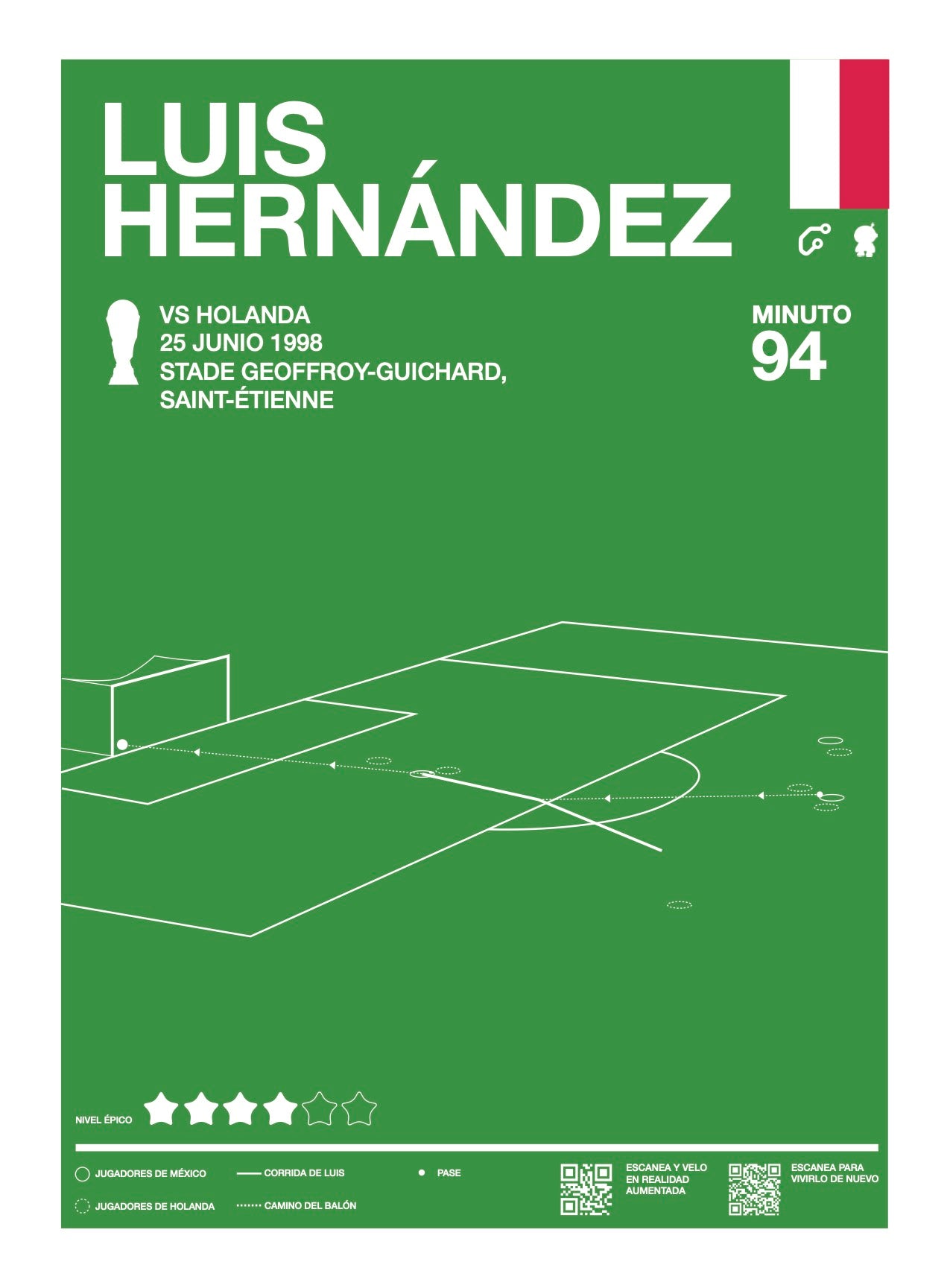 Gol de Luis Hernandez en Francia 1998