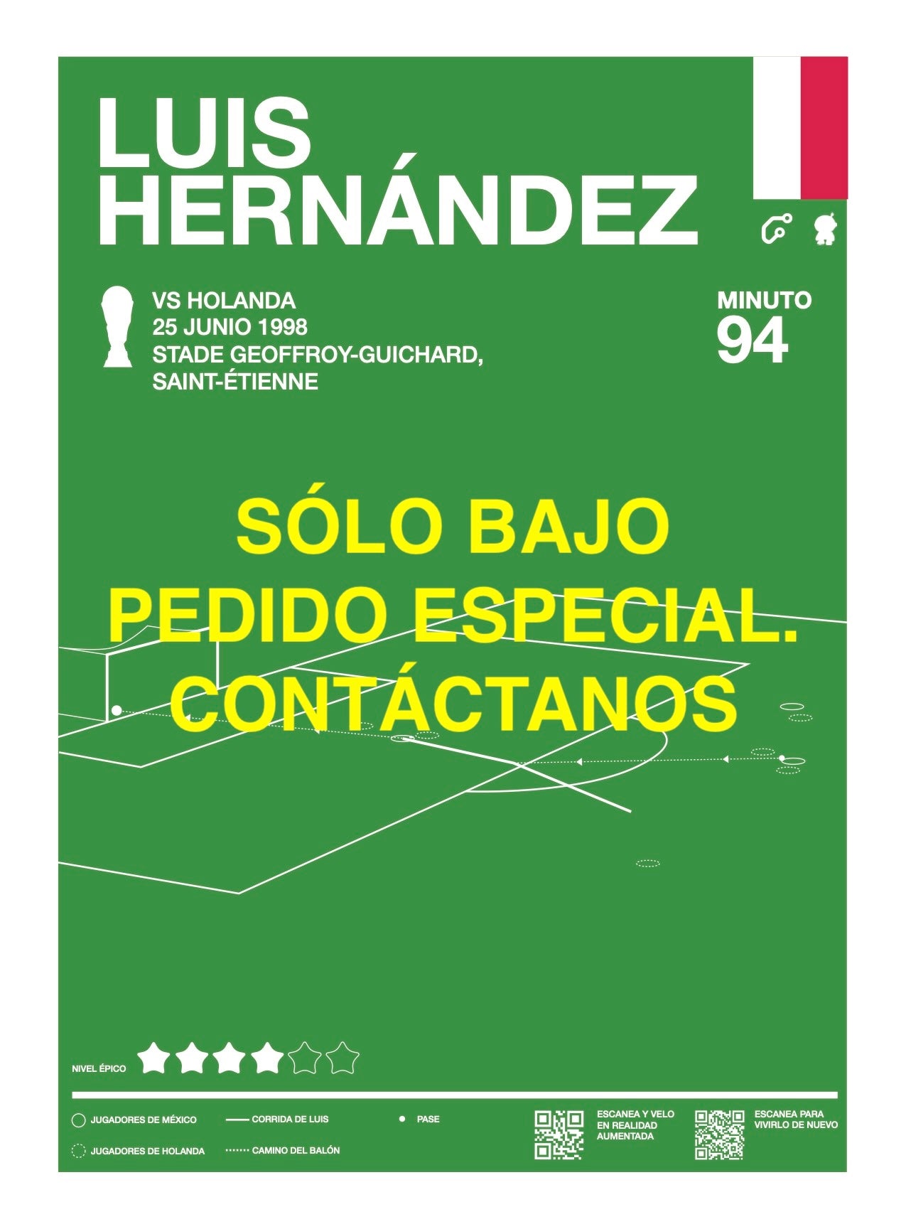 Gol de Luis Hernandez en Francia 1998