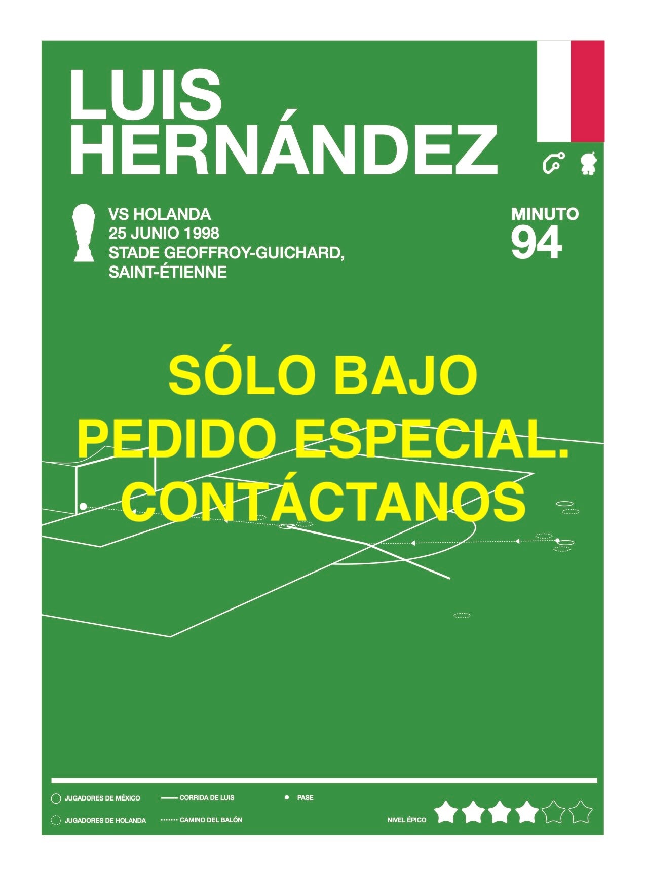Gol de Luis Hernandez en Francia 1998