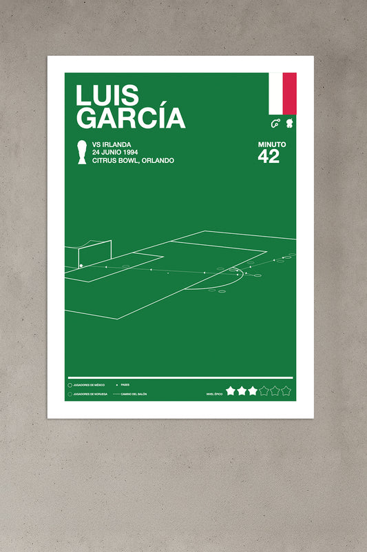 Gol de Luis García en Estados Unidos 1994