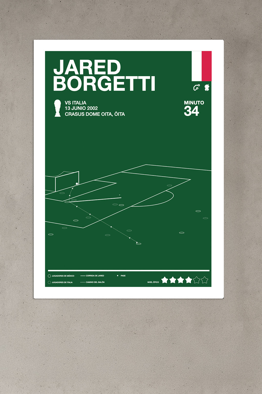 Gol de Jared Borgetti en Corea-Japón 2002