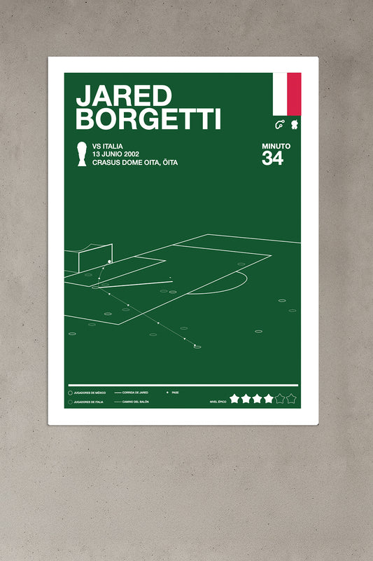 Gol de Jared Borgetti en Corea-Japón 2002