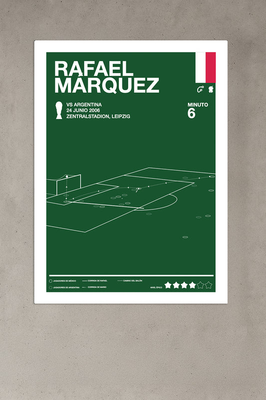 Gol de Rafael Márquez en Alemania 2006