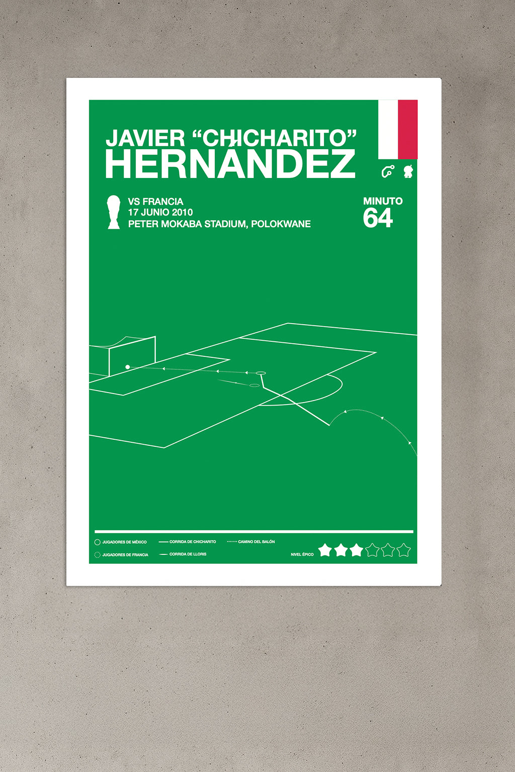 Gol de Javier Hernández "Chicharito" en Sudáfrica 2010
