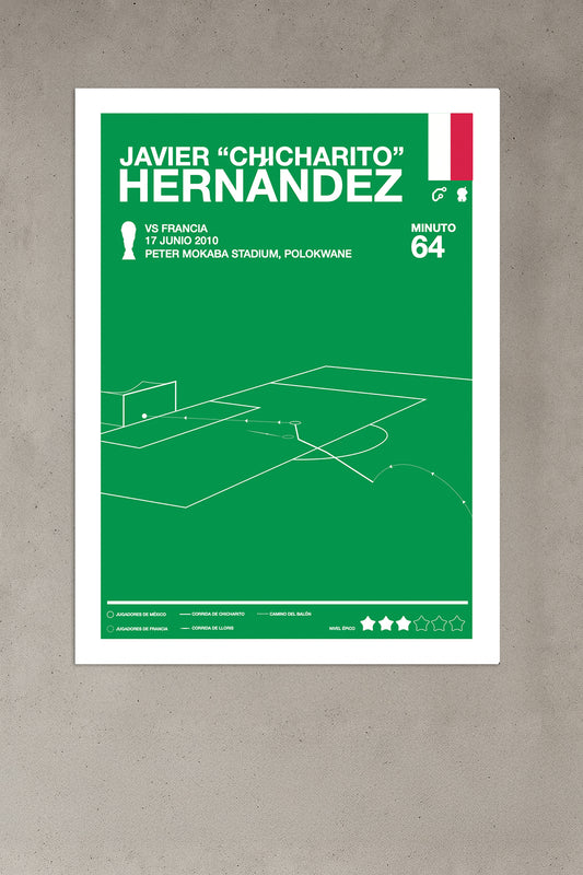 Gol de Javier Hernández "Chicharito" en Sudáfrica 2010