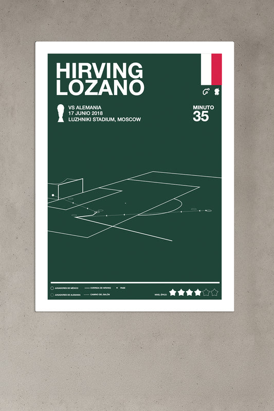 Gol de Hirving "Chucky" Lozano en Rusia 2018