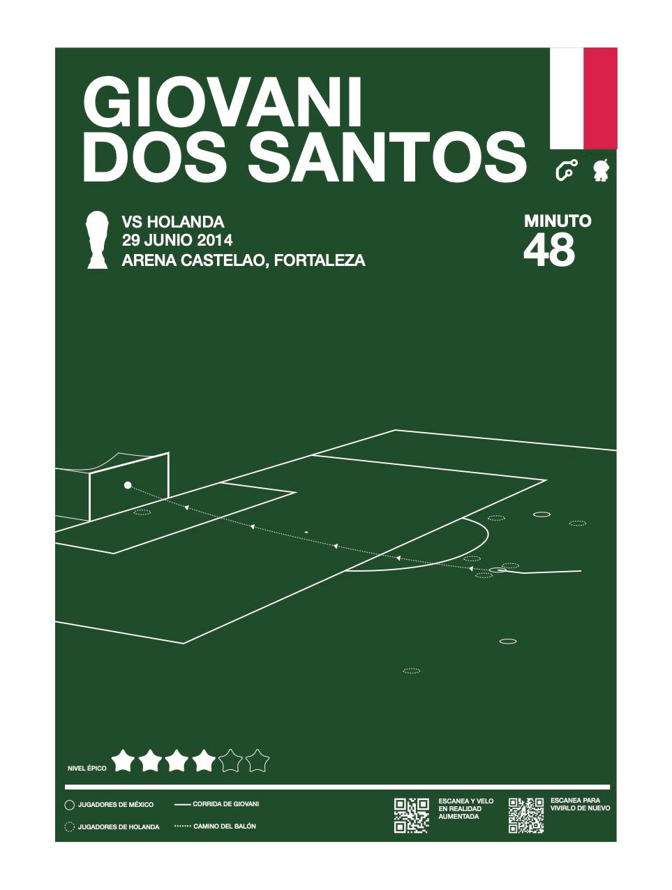 Gol de Giovani Dos Santos en Brasil 2014