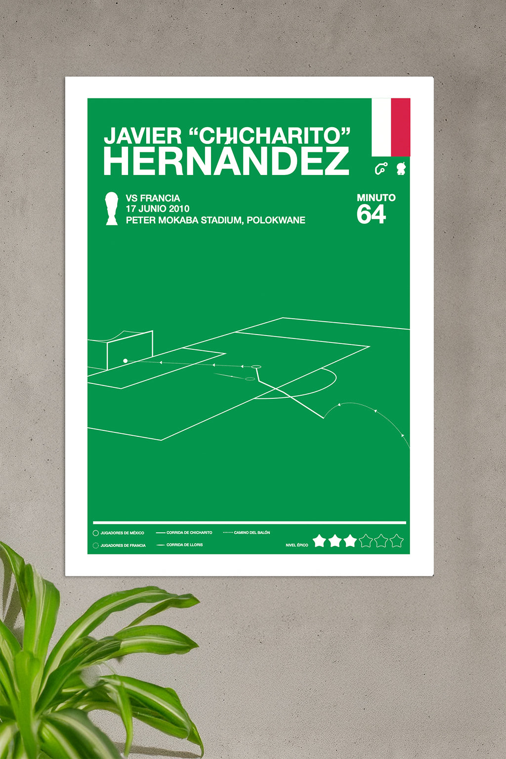 Gol de Javier Hernández "Chicharito" en Sudáfrica 2010